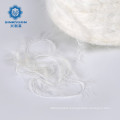 Best sell fancy yarn super soft touching imitate mink core yarn white yarn